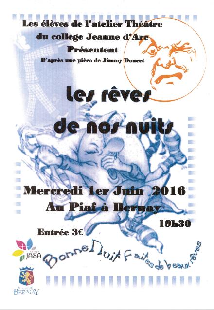 Affiche Théâtre collège